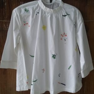 Áo Váy Thêu Hoa Quả